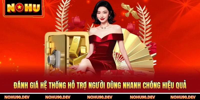 Đánh giá hệ thống hỗ trợ người dùng nhanh chóng hiệu quả